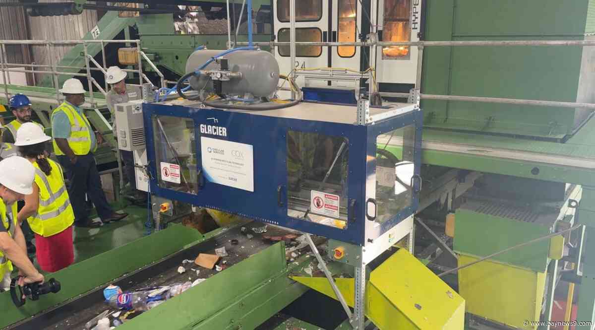 Sarasota recycling facility introduces AI sorting machine