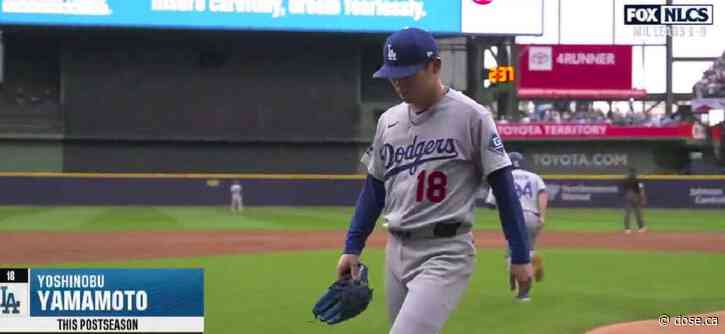 The Brewers lead 2-0 in their series against the Dodgers