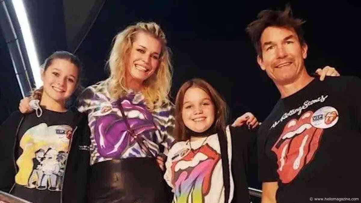 Jerry O'Connell beams with pride as twin daughters celebrate major milestone
