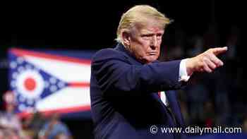 Trump jokes he is risking his entire political career with gushing praise of 'beautiful young woman' Sophie Cunningham