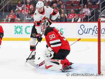 Ottawa Senators' sizzling start continues, but Matinpalo injury tempers win over New Jersey Devils