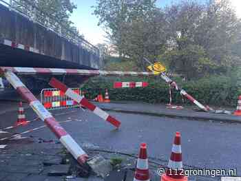 Ravage bij viaduct Popdijkemaweg Groningen