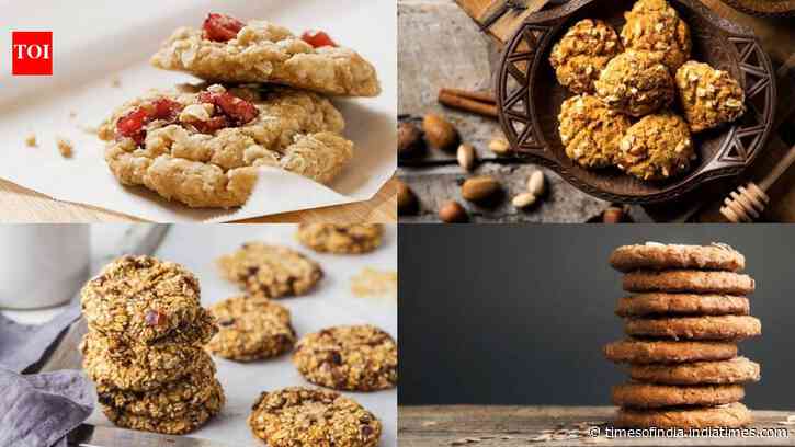 2-Ingredient oats cookies: An easy homemade recipe for a quick and healthy snack