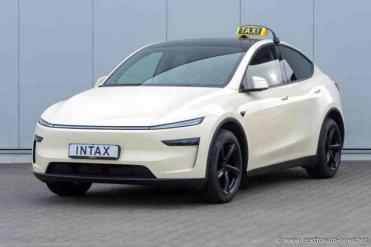 Tesla Model Y ist wieder als Taxi erhältlich