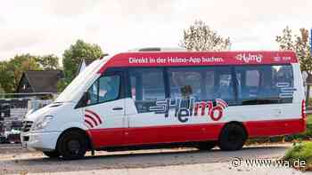 Nach der Startphase stabil: Helmo erreicht monatlich rund 770 Fahrgäste