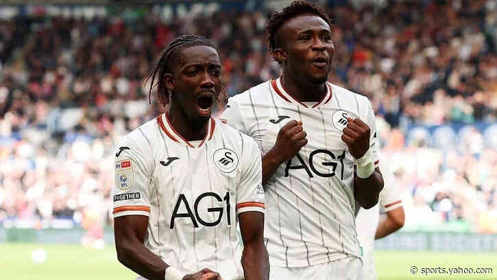 Swansea winging it at the top of Championship