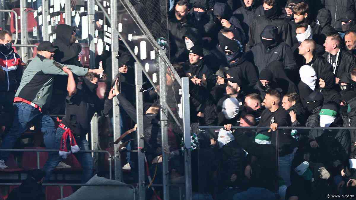 Große Wut nach Derby-Eklat: "Wer mit Sturmhaube im Stadion steht, will keinen Fußball sehen"