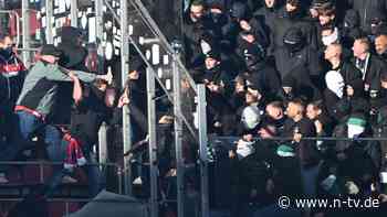 Große Wut nach Derby-Eklat: "Wer mit Sturmhaube im Stadion steht, will keinen Fußball sehen"
