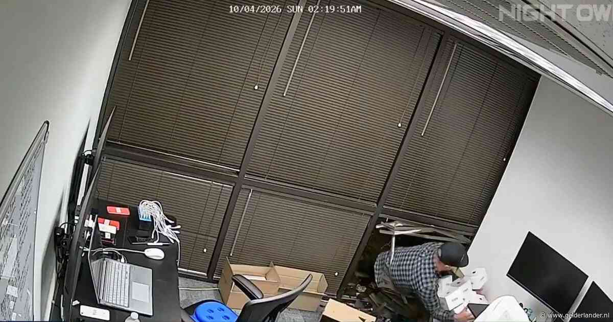 Amerikaan breekt in bij winkel om computers te stelen, maar neemt onbewust alleen lege dozen mee