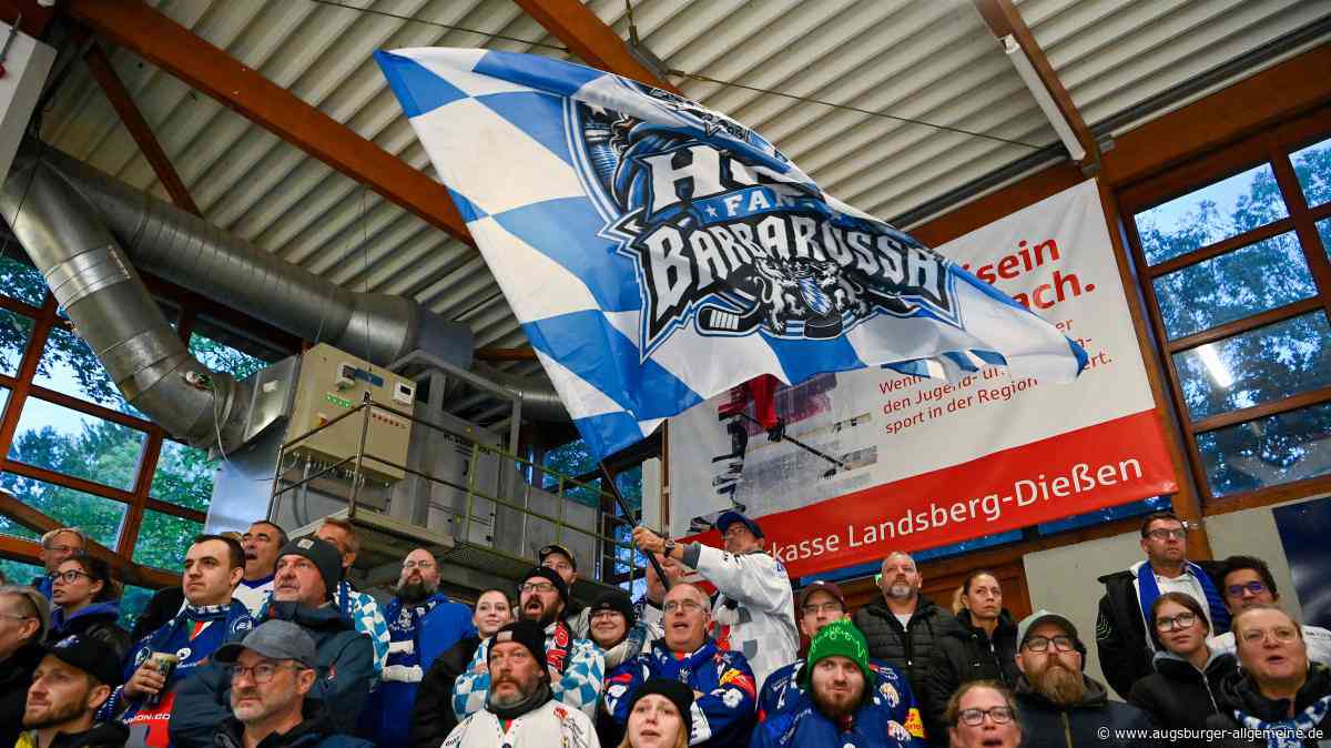 Der Fan-Club Barbarossa will in der Ostkurve im Hungerbachdome für Stimmung sorgen
