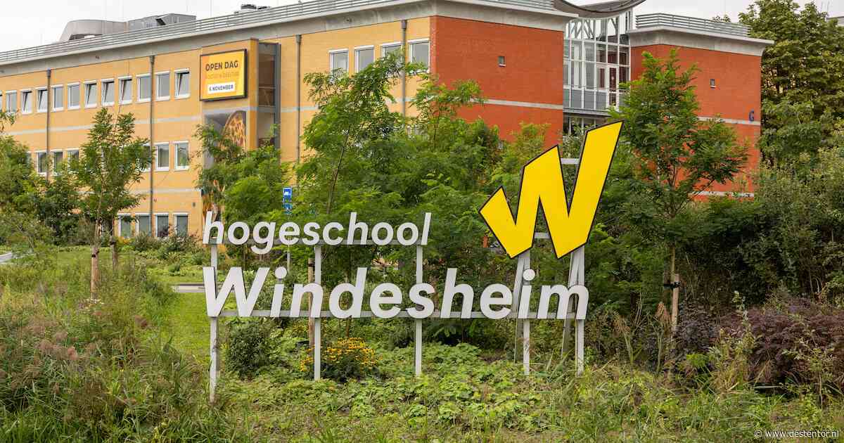 Minder nieuwe gezichten op de campus van Windesheim, korte opleving blijkt voorbij
