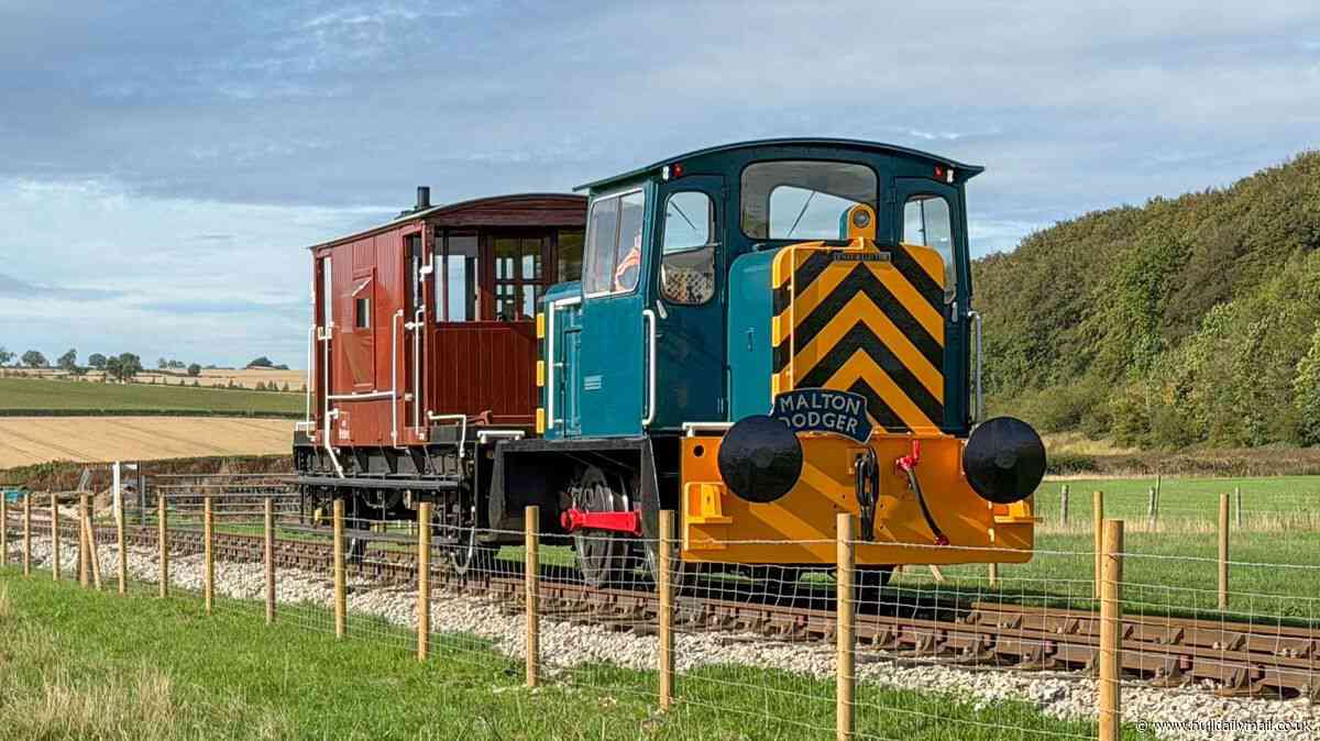 East Yorkshire’s only heritage railway on track to officially launch extension to its site
