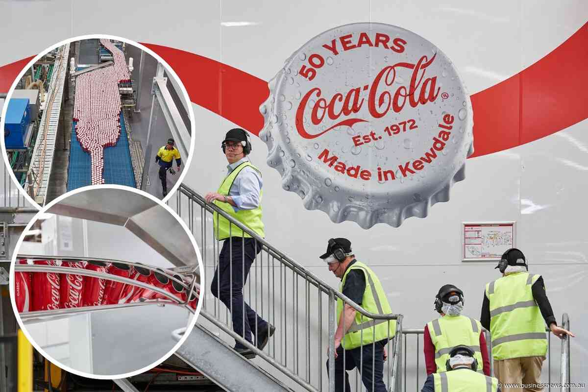 Coca-Cola pours $40m into Kewdale plant
