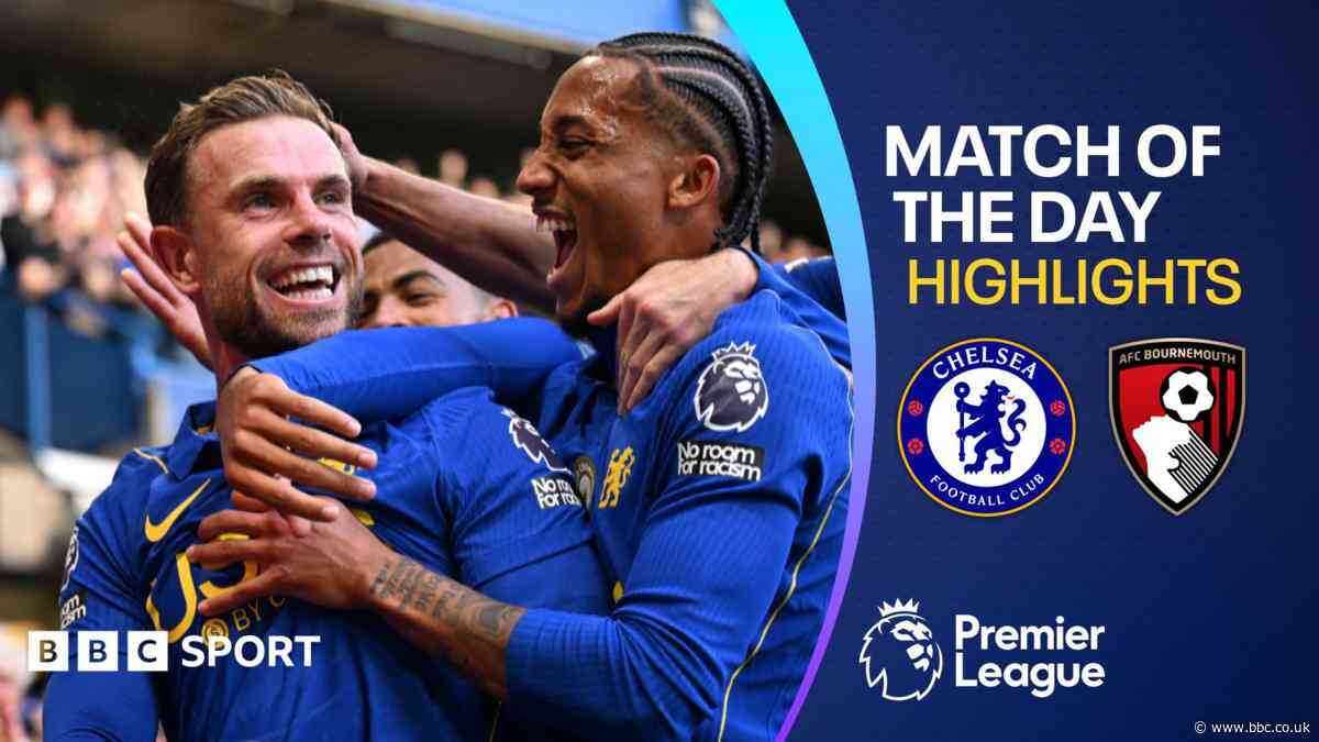 Henderson scores twice as five-star Chelsea thrash Bournemouth