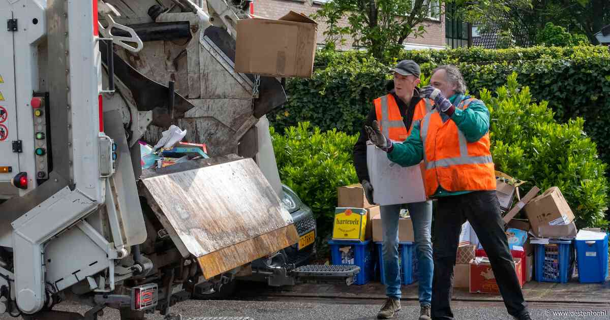 Ermelo deelt duizenden papiercontainers uit, maar legen gebeurt pas na de jaarwisseling