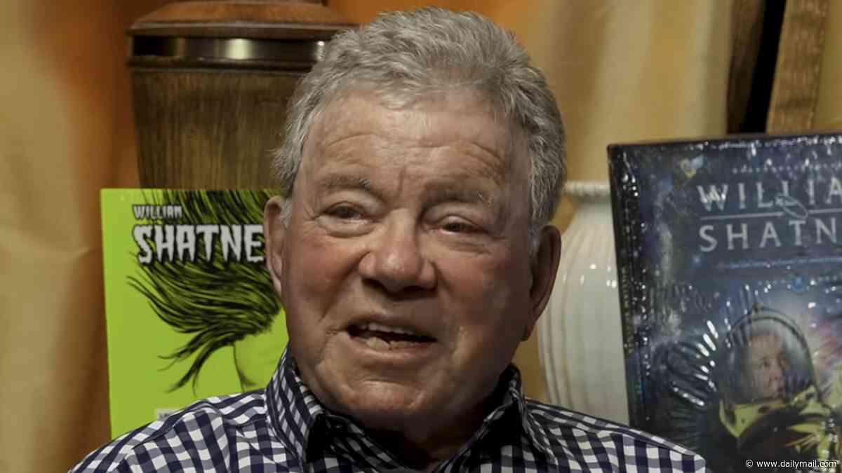 William Shatner says his 2006 kidney stone was auctioned off and money went toward Habitat for Humanity