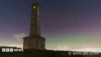 Northern Lights dazzle Lancashire skies