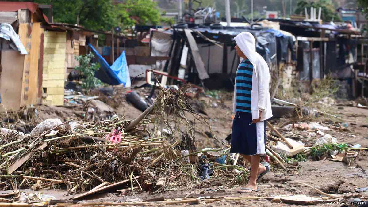 Doden door storm Rachel en orkaan Simon in Mexico