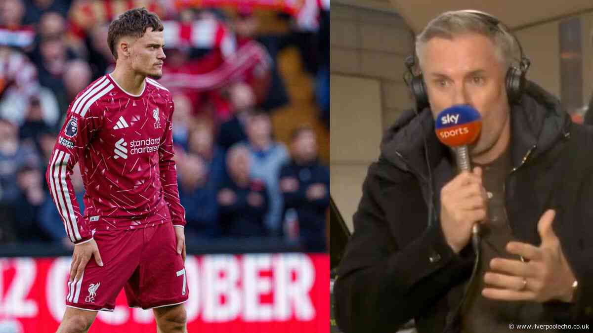 Florian Wirtz dropped? What to do with Liverpool star after Jamie Carragher doubles down