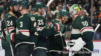NHL roundup: Wild score 3 in 1st period to halt Knights' win streak