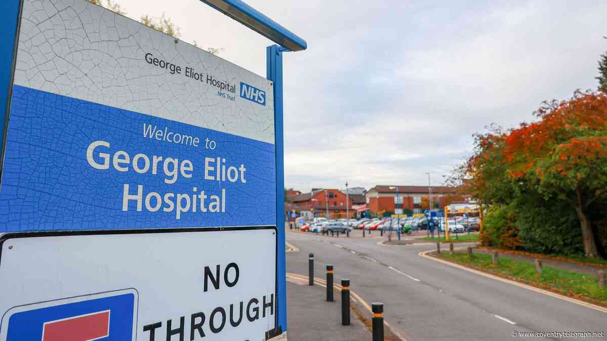 Reason why Nuneaton's hospital will be lit up red and blue today