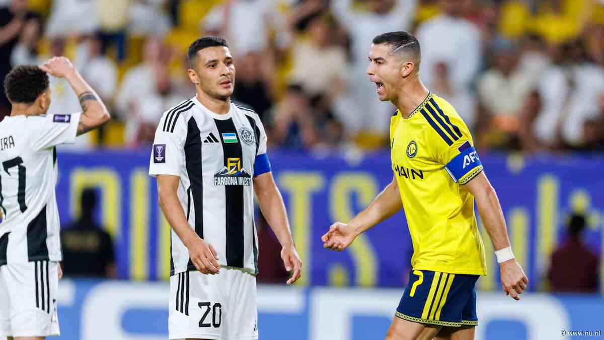Ronaldo scoort op onrustige avond in Riyad: aftrap uur uitgesteld na raketaanval