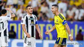 Ronaldo scoort op onrustige avond in Riyad: aftrap uur uitgesteld na raketaanval