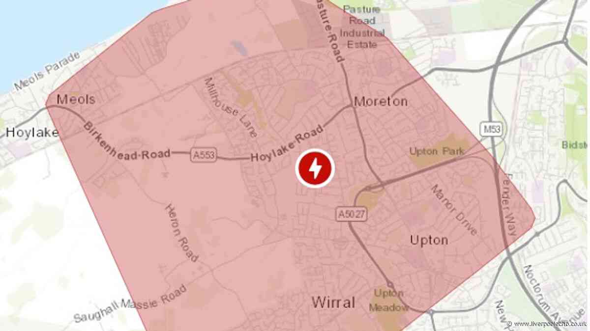 Hundreds of Wirral homes without electricity after power cut