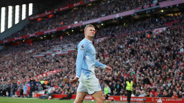 You just knew who would strike the first blow for Manchester City against Liverpool