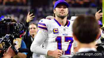 Bills' Allen, 0-7 in OT games entering MNF, finally gets over hump in wild win