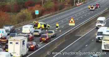 LIVE updates as M25 queues stretch for miles after morning crashes