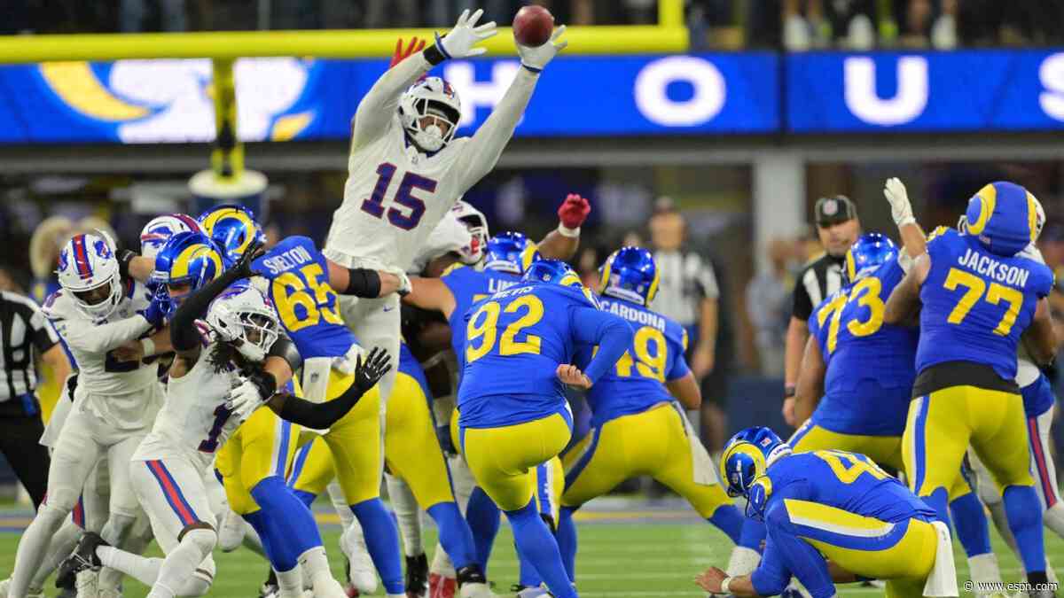 After special teams blunders, Rams to 'evaluate everything' about kicking unit