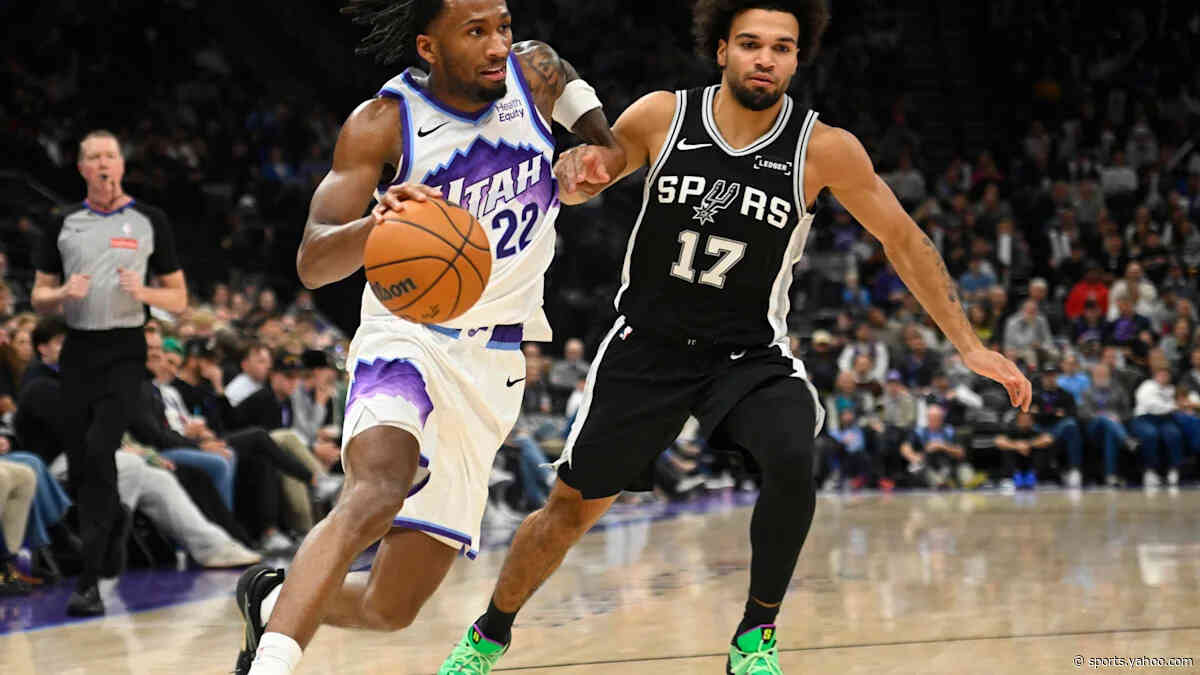 Jazz control 119-109 in preseason action against limited Spurs squad