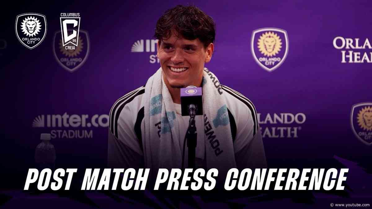 Harvey Sarajian | 2026 Post-Match Comments | Orlando City SC vs Columbus Crew