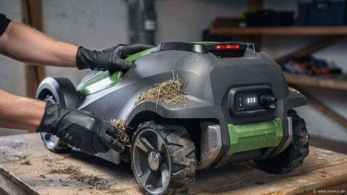Mähroboter richtig überwintern – ein Fehler kostet Sie sonst Hunderte Euro
