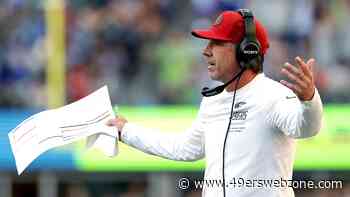 49ers' Kyle Shanahan reacts to De Greenlaw suspension