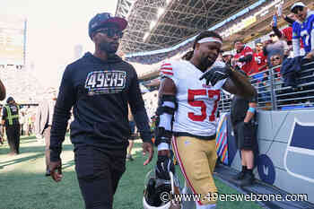 NFL suspends 49ers' Dre Greenlaw for a game after sideline headbutt vs. Seahawks