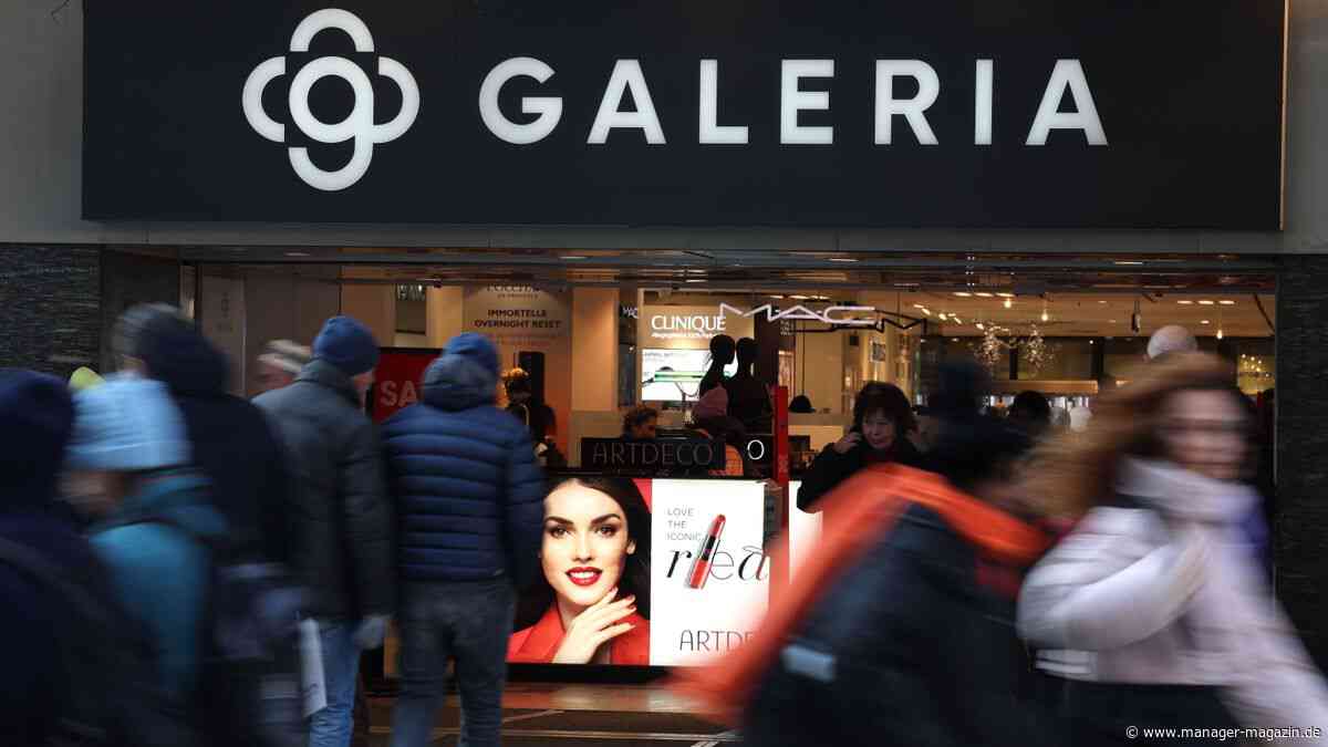 Galeria-Beschäftigte erhalten Insolvenzgeld
