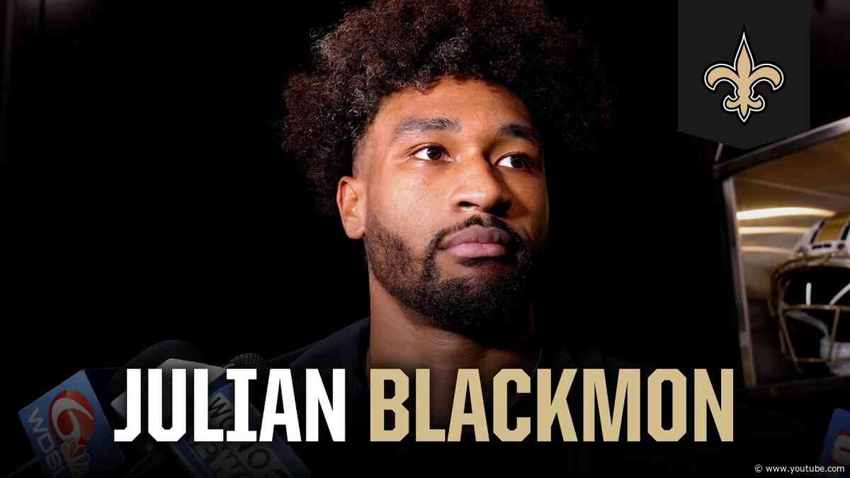 Julian Blackmon on ignoring outside noise, locking in on details | New Orleans Saints