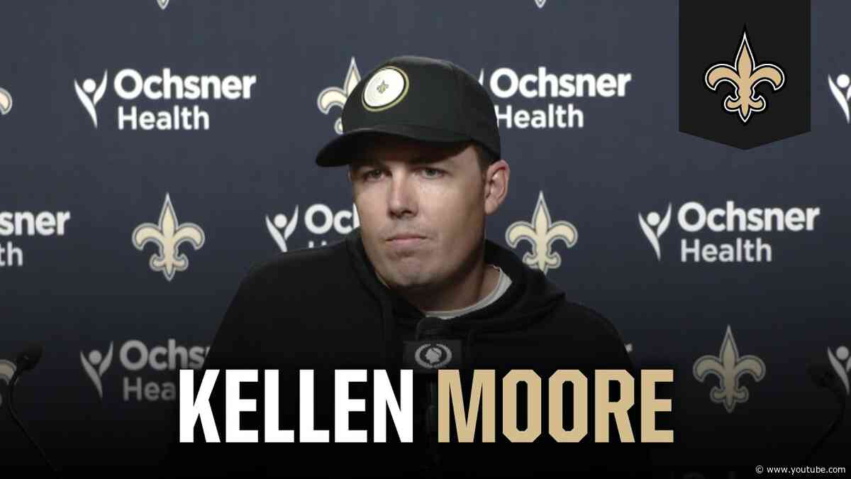 Kellen Moore talks Week 5 Loss to Vikings | New Orleans Saints
