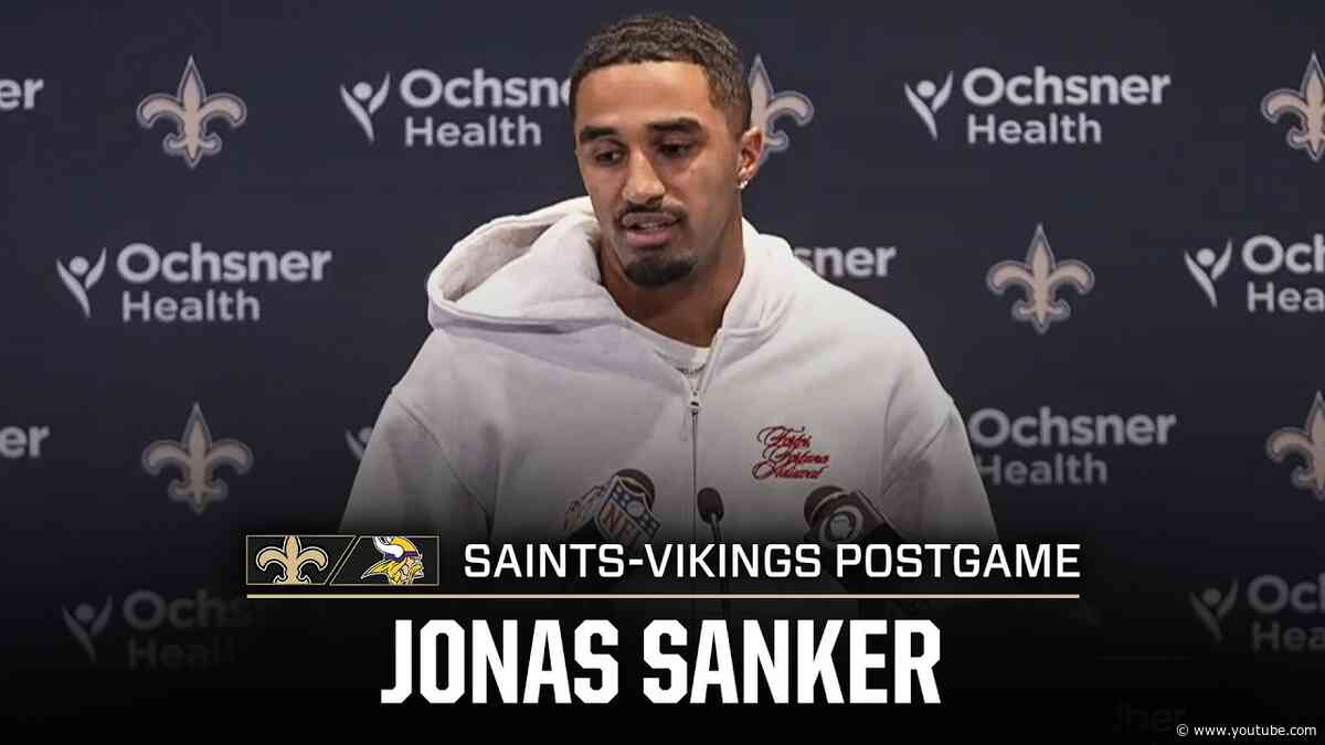 Jonas Sanker talks Saints' Week 5 loss to Vikings