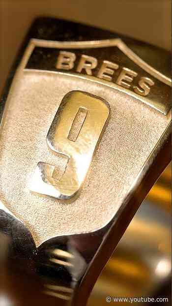 Drew Brees' Saints Ring of Honor 💎 Ring