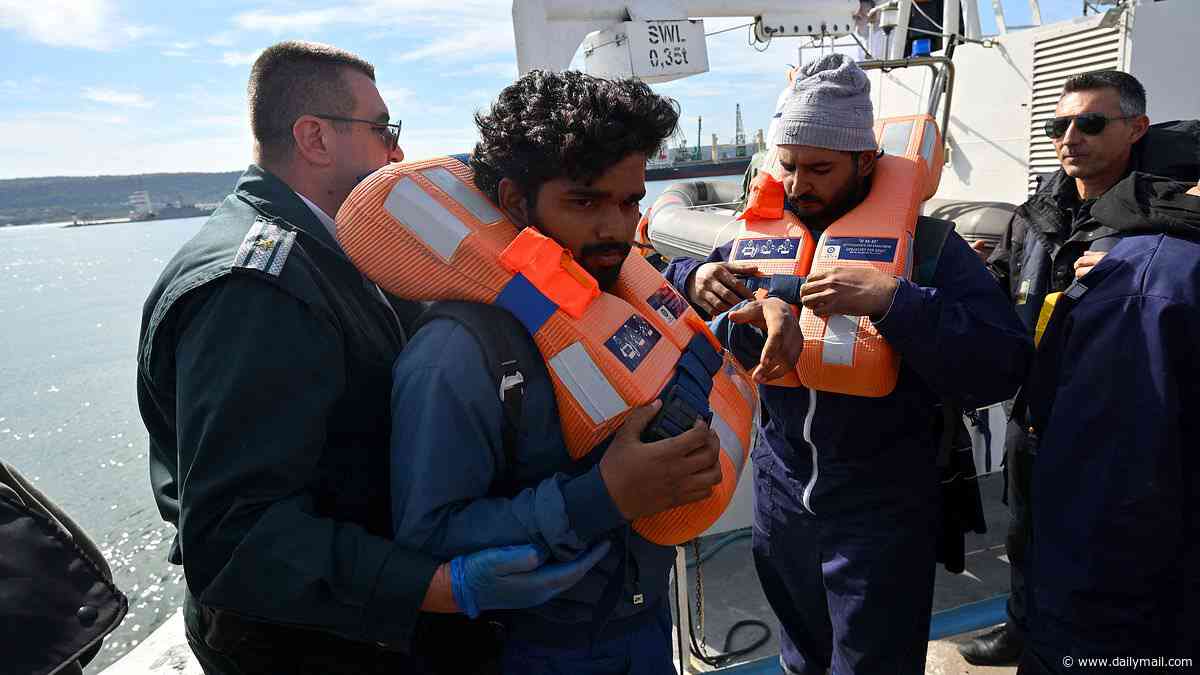 Two ships are hit in drone strikes off Bulgaria, including Ukrainian vessel - a week after similar attack