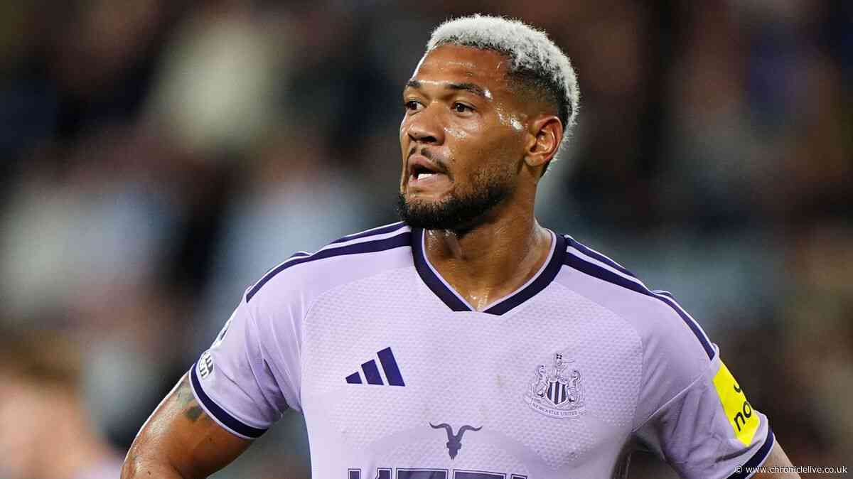 Joelinton does not mince words with candid Newcastle United response to boos from away end