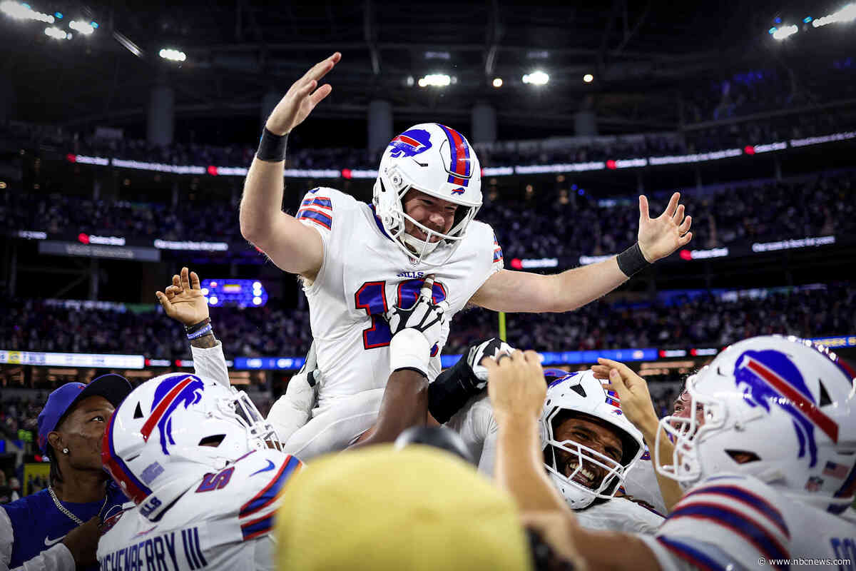 The Bills and Rams just played the thriller of the NFL season — and perhaps a Super Bowl preview