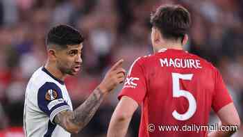 Cristian Romero was Tottenham's imperfect 'nutcase' embroiled in spats with Harry Maguire and Gary Neville - but Diego Simeone has tamed Argentina's raging bull ahead of Man United showdown