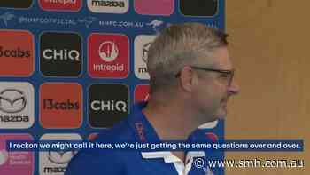 Press conference cut short after Blakey questioning