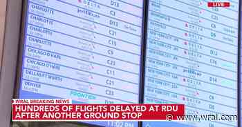 Delays linger at RDU after two equipment outages ground flights
