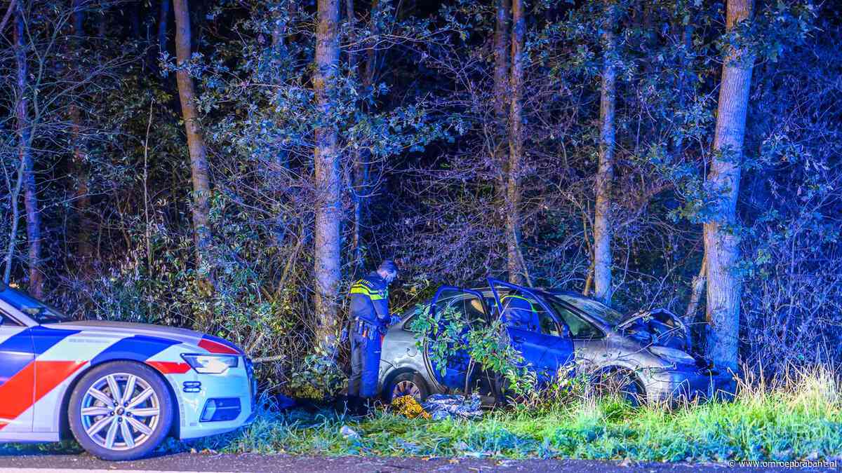 Crash op A58 na achtervolging: bestuurder vluchtte na stopteken politie