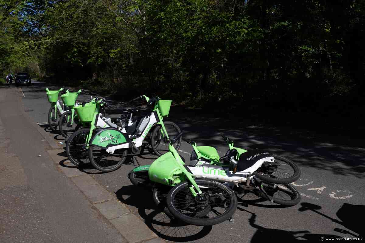 Central London e-bike hire crackdown sees thousands of fines issued for bad parking
